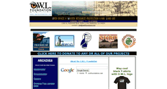 Desktop Screenshot of owlfoundation.net